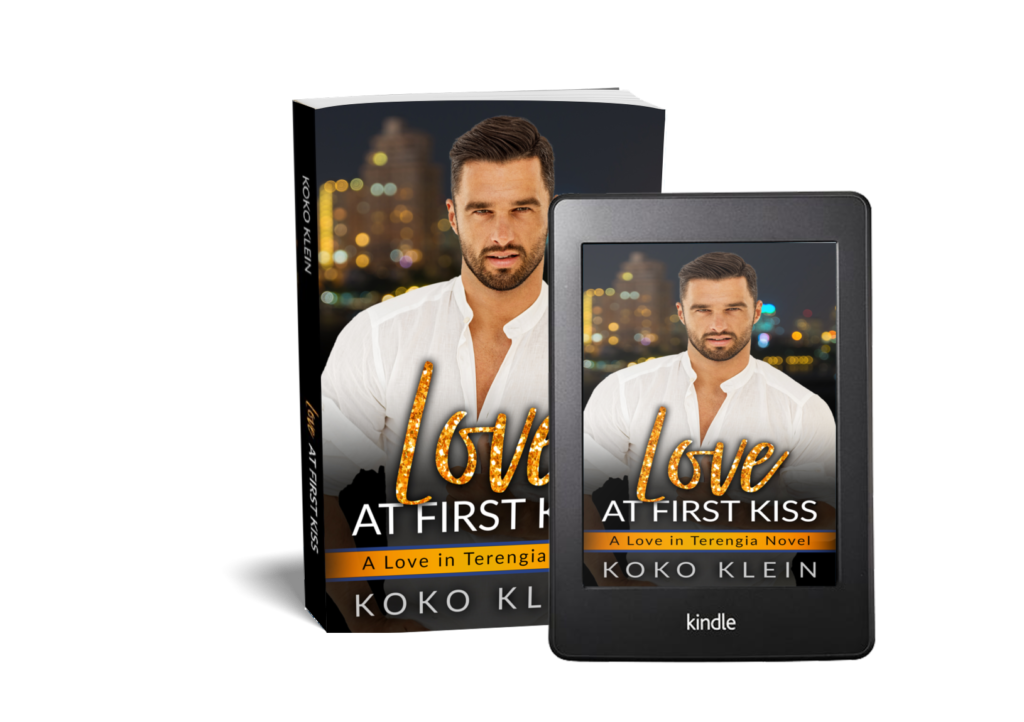 Love at First Kiss - A Love in Terengia Novel 3D MockUp